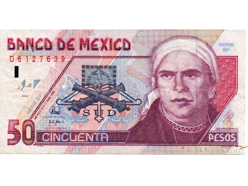 50 Pesos 1998