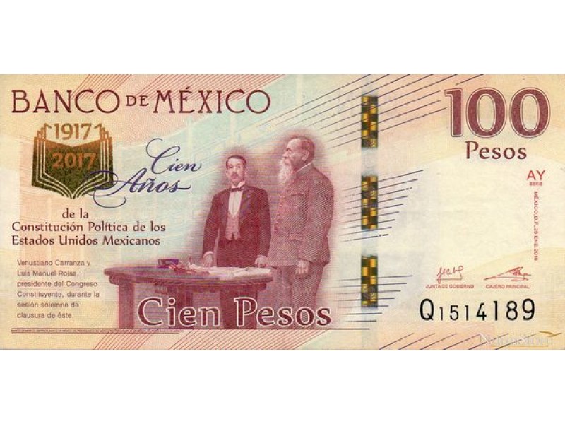 100 Pesos 2017 (Conmemorativo)