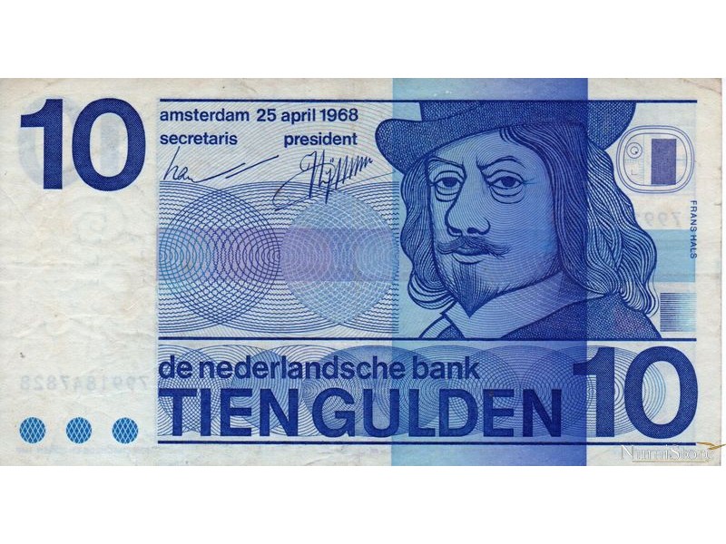 10 Gulden 1968