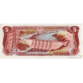 5 Pesos Oro 1996