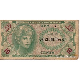 10 Cents (Military Certificate)