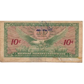 10 Cents (Military Certificate)