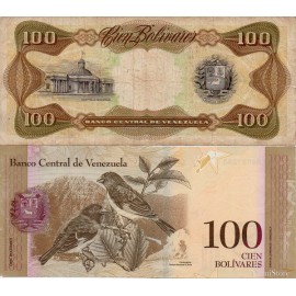 Set 100 Bolivares (1998/2015)