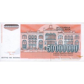 50 Millones Dinara 1993