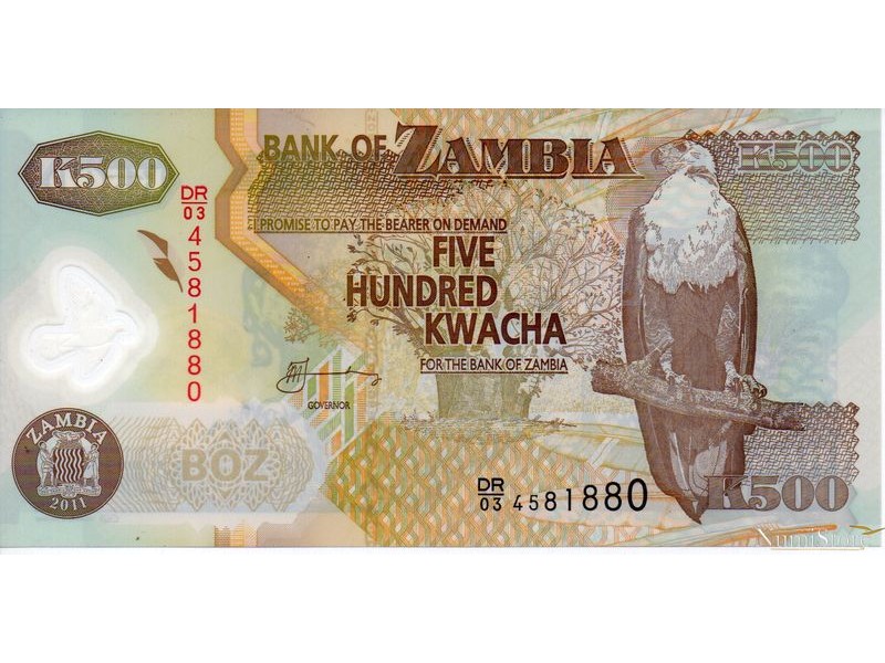 500 Kwacha (Polymer)