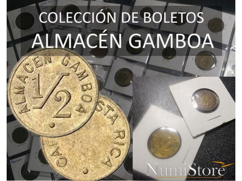 Colección Almacén Gamboa 129 Boletos