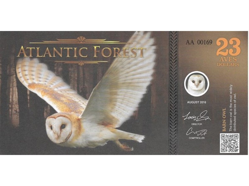 23 Aves Dollars Atlantic Forest 