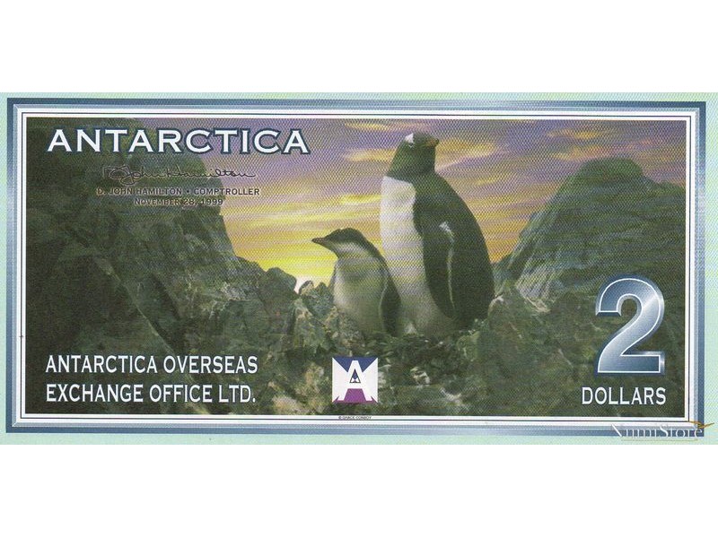 2 Dollars Antartica 