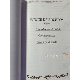 Catálogo de Boletos de Café (Carlos E. Rodríguez)