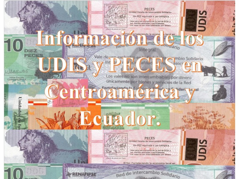 UDIS y PECES de Centroamérica y Ecuador