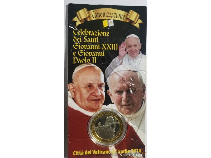 Medalla Juan XXIII y Juan Pablo II