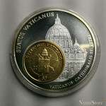 Medalla y Moneda 50 Liras inclusa