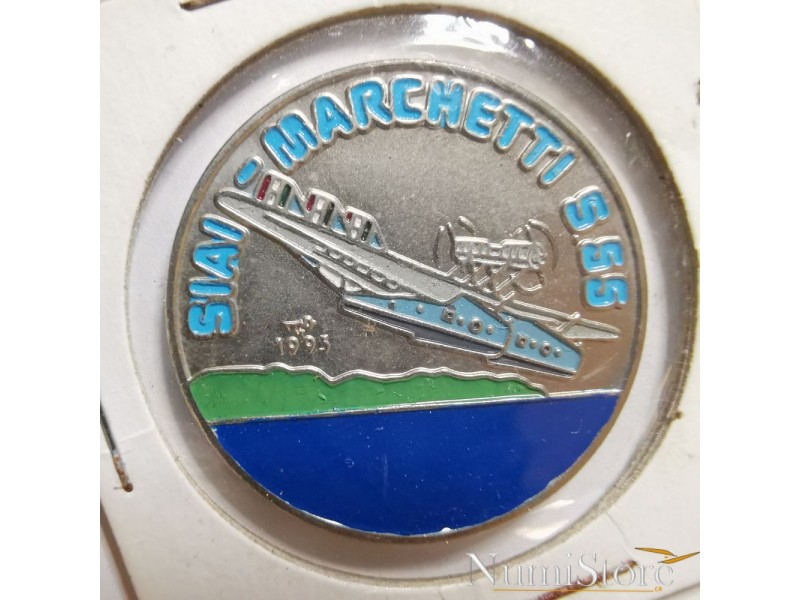 1 Peso 1995 (Siai Marchetti S55)