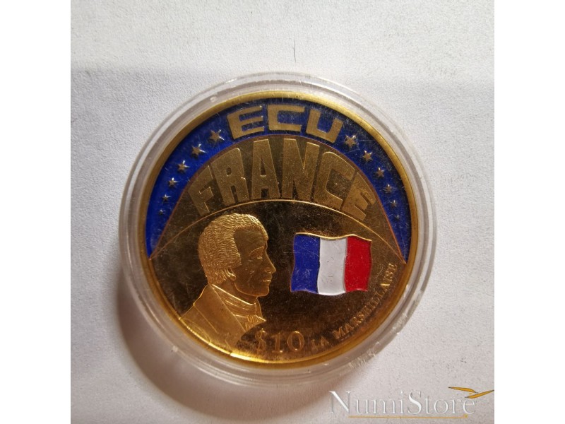 10 Dollars 2001 (ECU France)