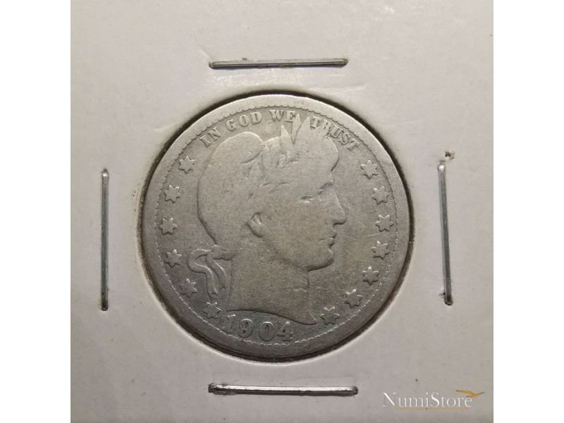 Quarter Dollar 1904 O