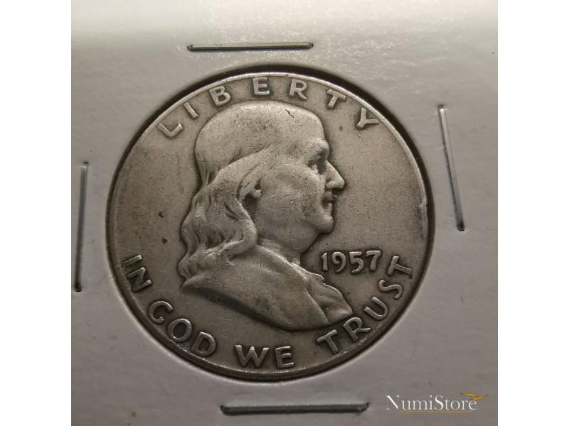 Half Dollar 1957 D