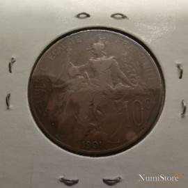 10 Centimes 1901