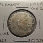 2 Reichsmark 1937 A