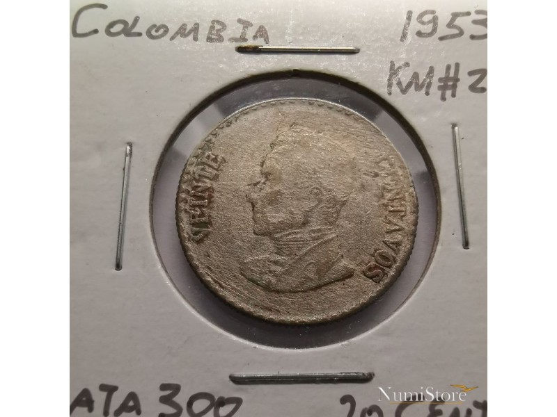 20 Centavos 1953