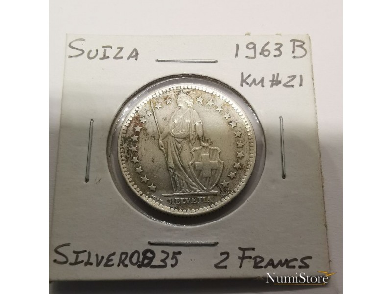 2 Francs 1963 B