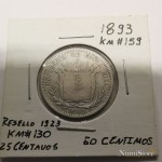 50 Centimos 1893 (R-1923)