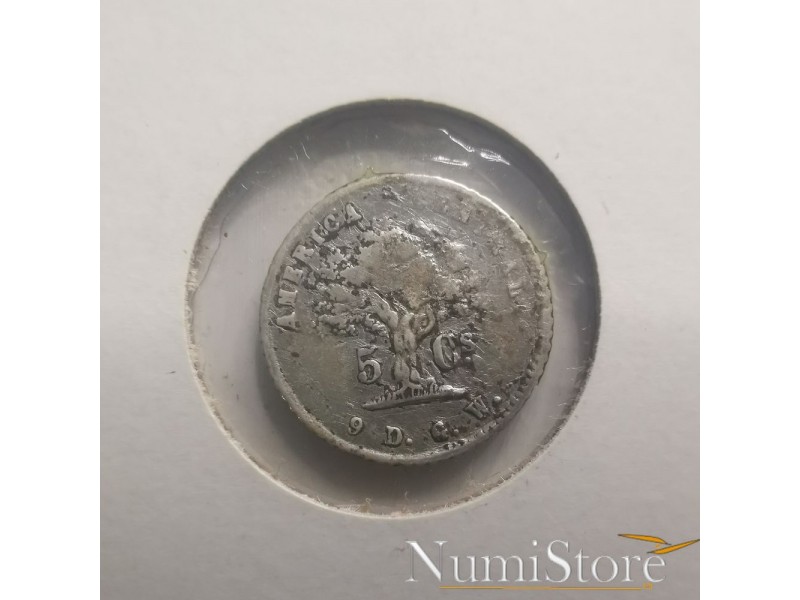 5 Centavos 1870