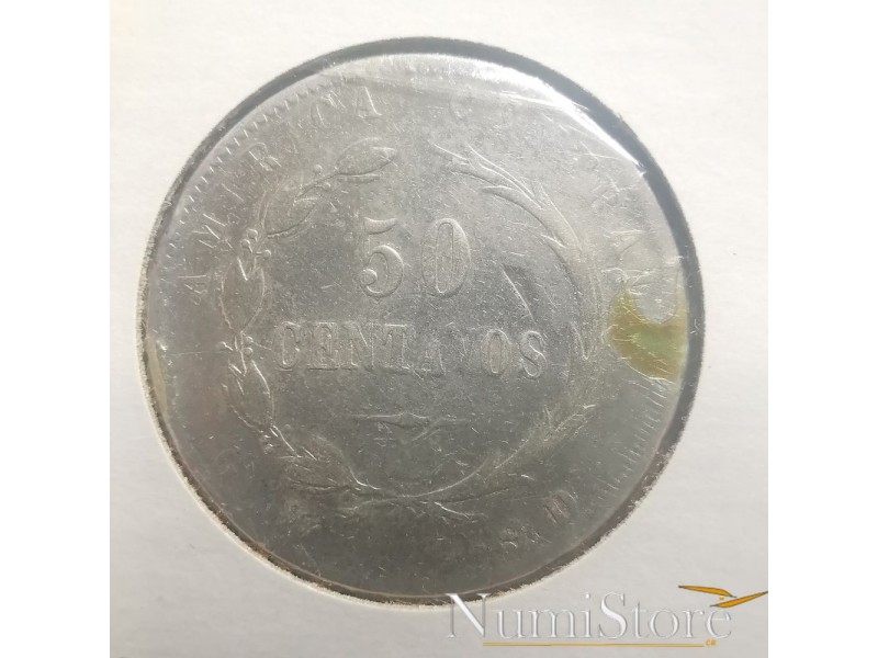 50 Centavos 1887