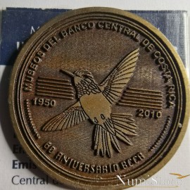 Medalla III Congreso Numismática CR 2010