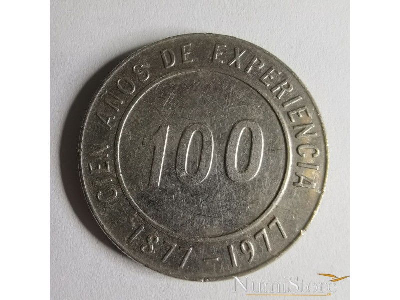 Medalla 100 Años BCR