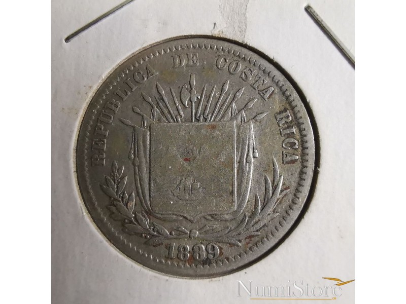 25 Centavos 1889