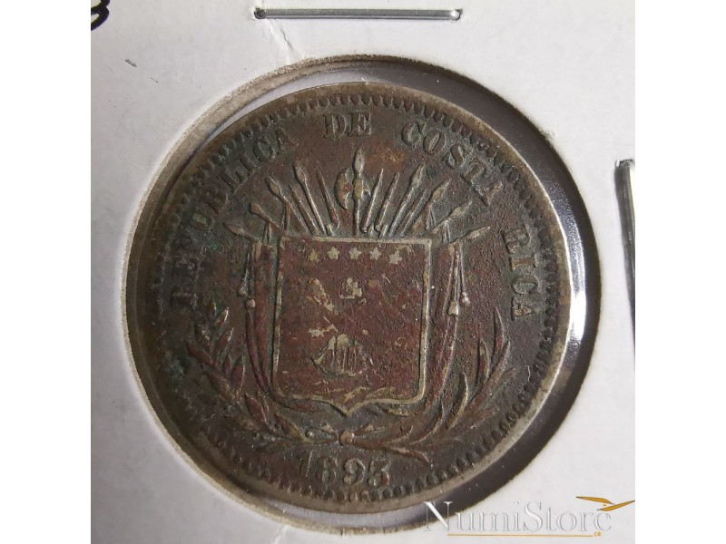 25 Centavos 1893