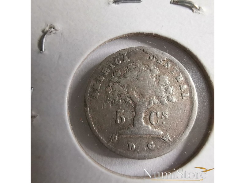 5 Centavos 1865