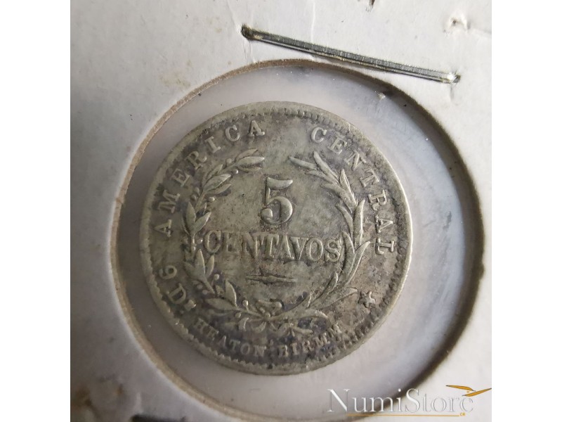 5 Centavos 1889