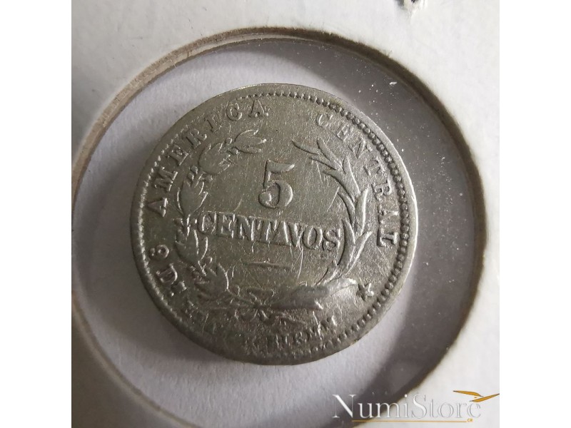 5 Centavos 1890