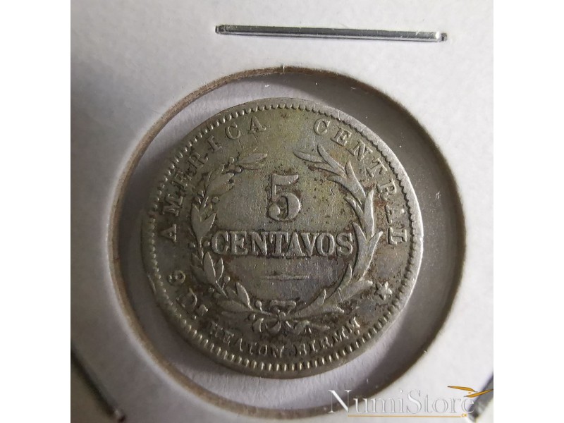 5 Centavos 1892