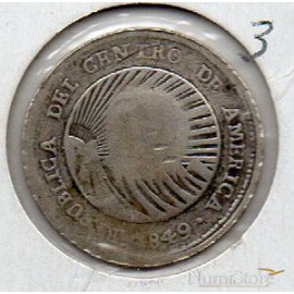 2 Reales 1849 (R-Leon Pasante)