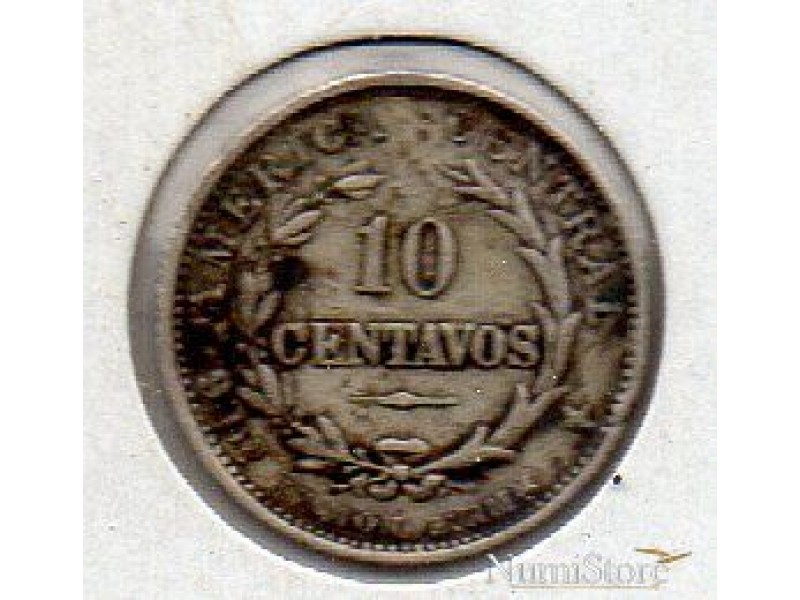 10 Centavos 1892