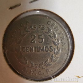 25 Centimos 1948 (B.N.C.R)