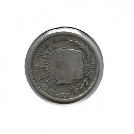 50 Centimos 1887 (R-1923)