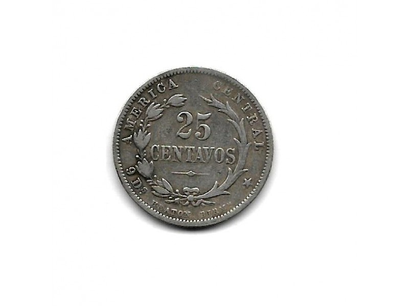 25 Centavos 1890