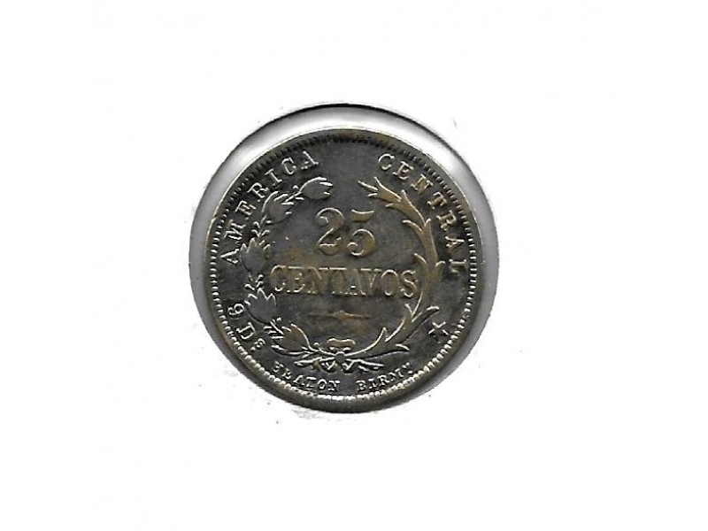 25 Centavos 1889