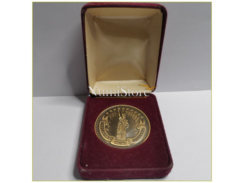 Medalla Centenario Estatua de la Libertad