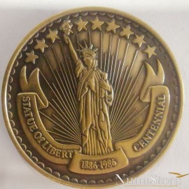 Medalla Centenario Estatua de la Libertad