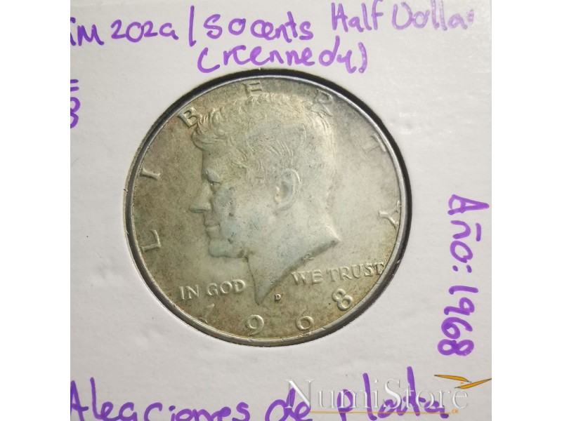 Half Dollar 1968