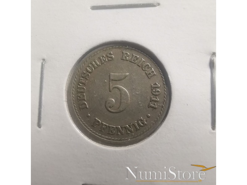 5 Pfennig 1911