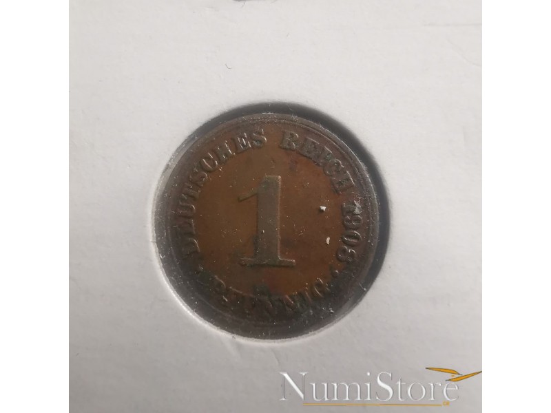 1 Pfennig 1908