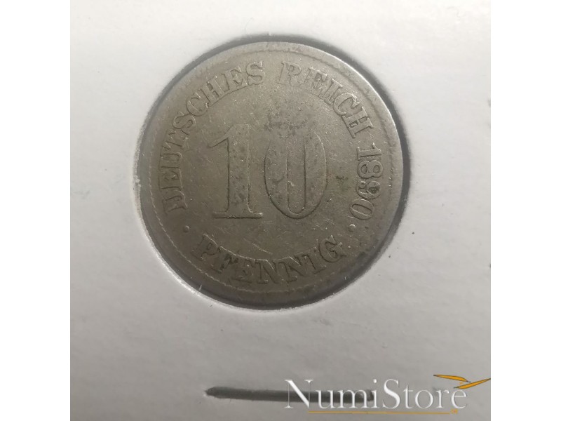 10 Pfennig 1890