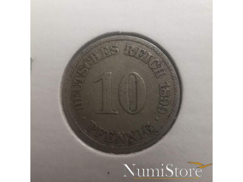 10 Pfennig 1899