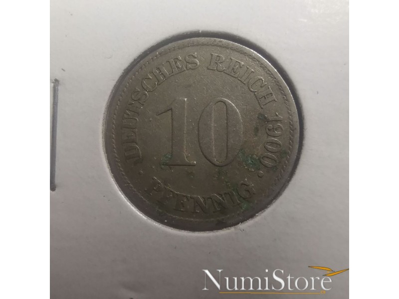 10 Pfennig 1900