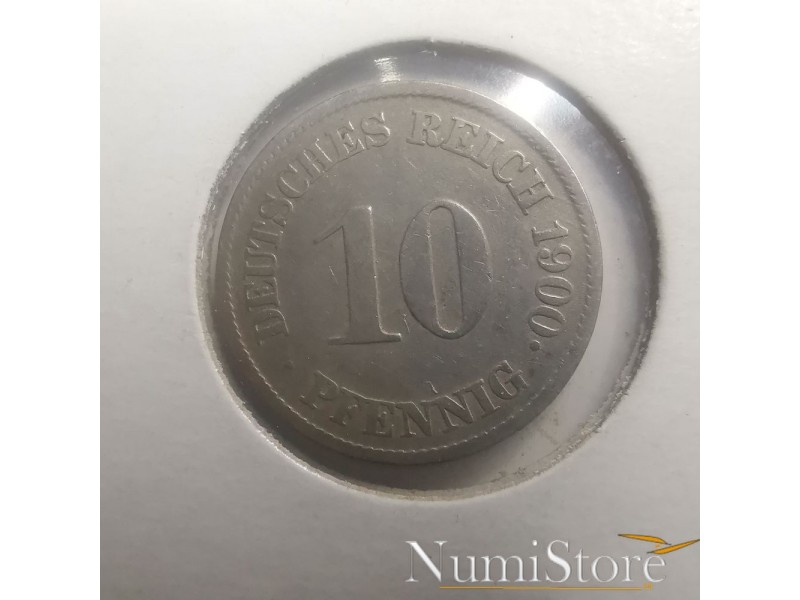 10 Pfennig 1900